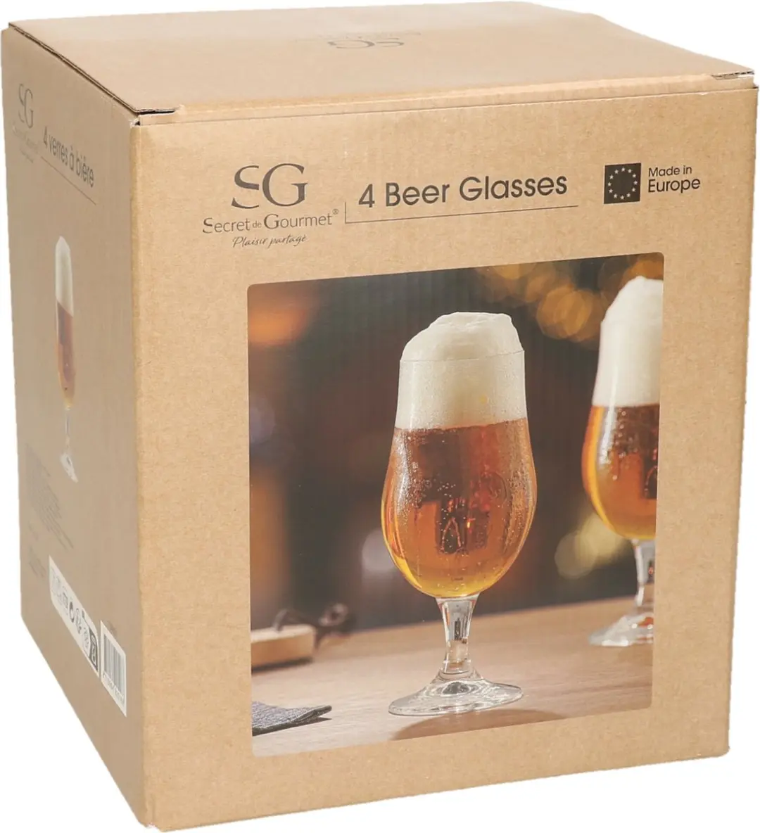 Royal Leerdam Artisan Bierglas 37cl - 4 Stuks