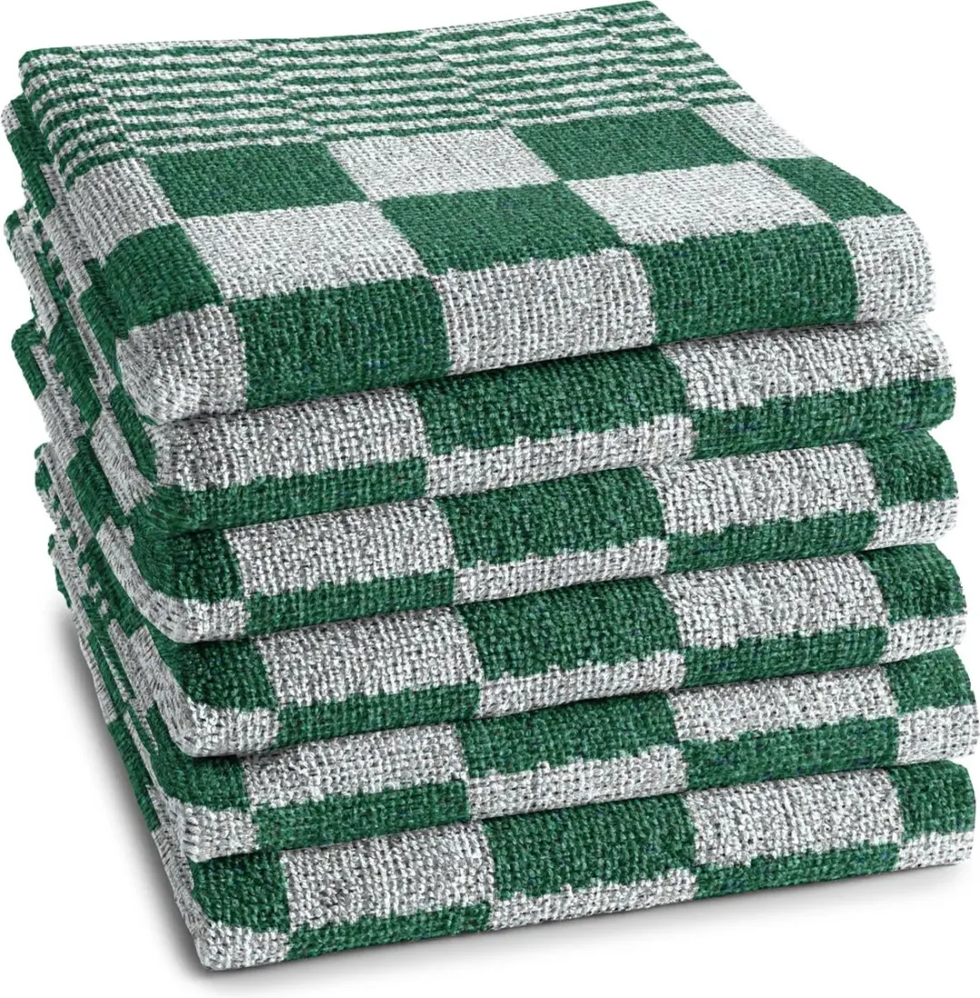 DDDDD Barbeque Keukendoeken - 6 Stuks - 50x55cm - Groen