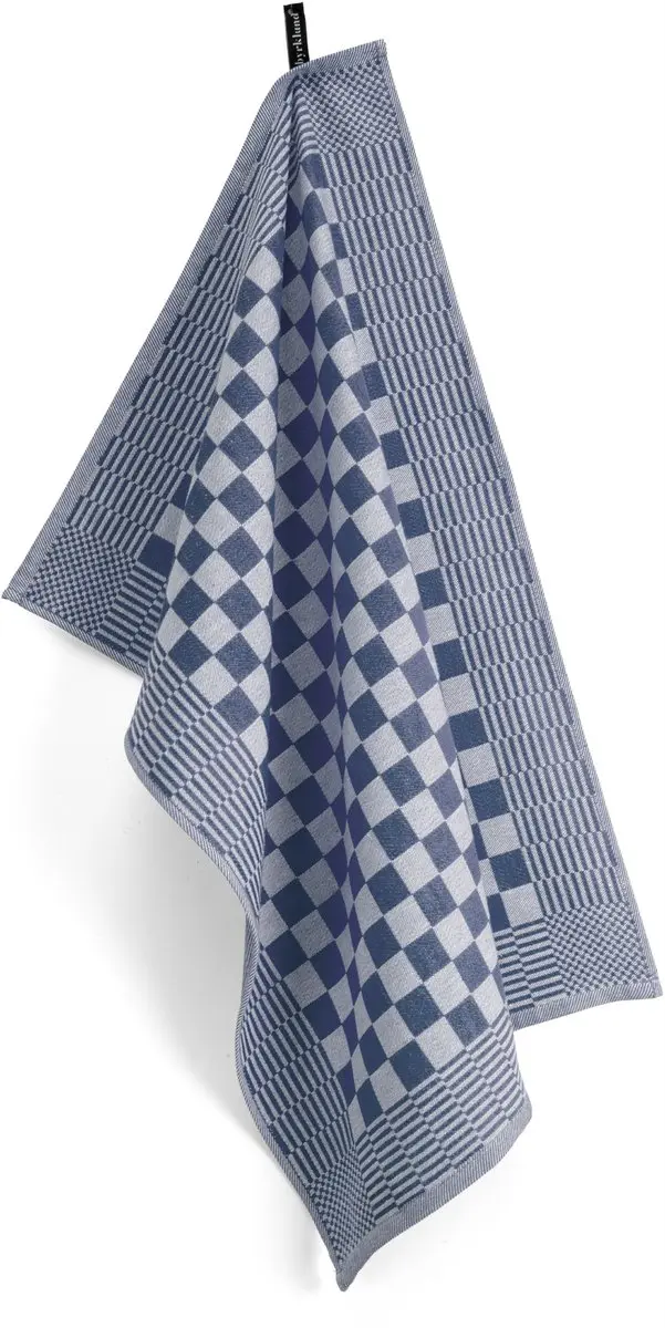 BYRKLUND Keukenset Clean Blauw - 18-delig - 100% Katoen