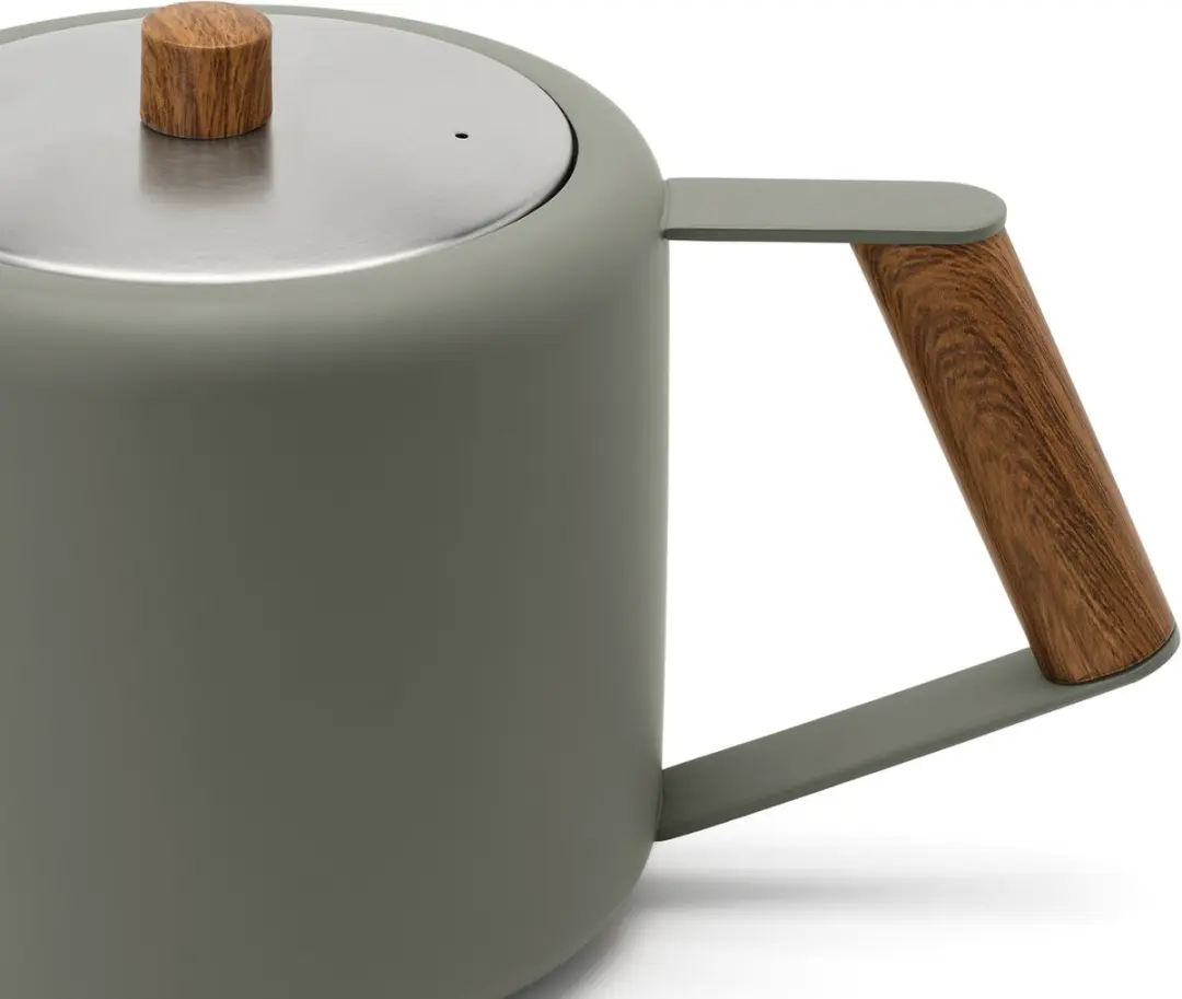 Bredemeijer Theepot Boston Duet Design 1,1L - RVS Grijs
