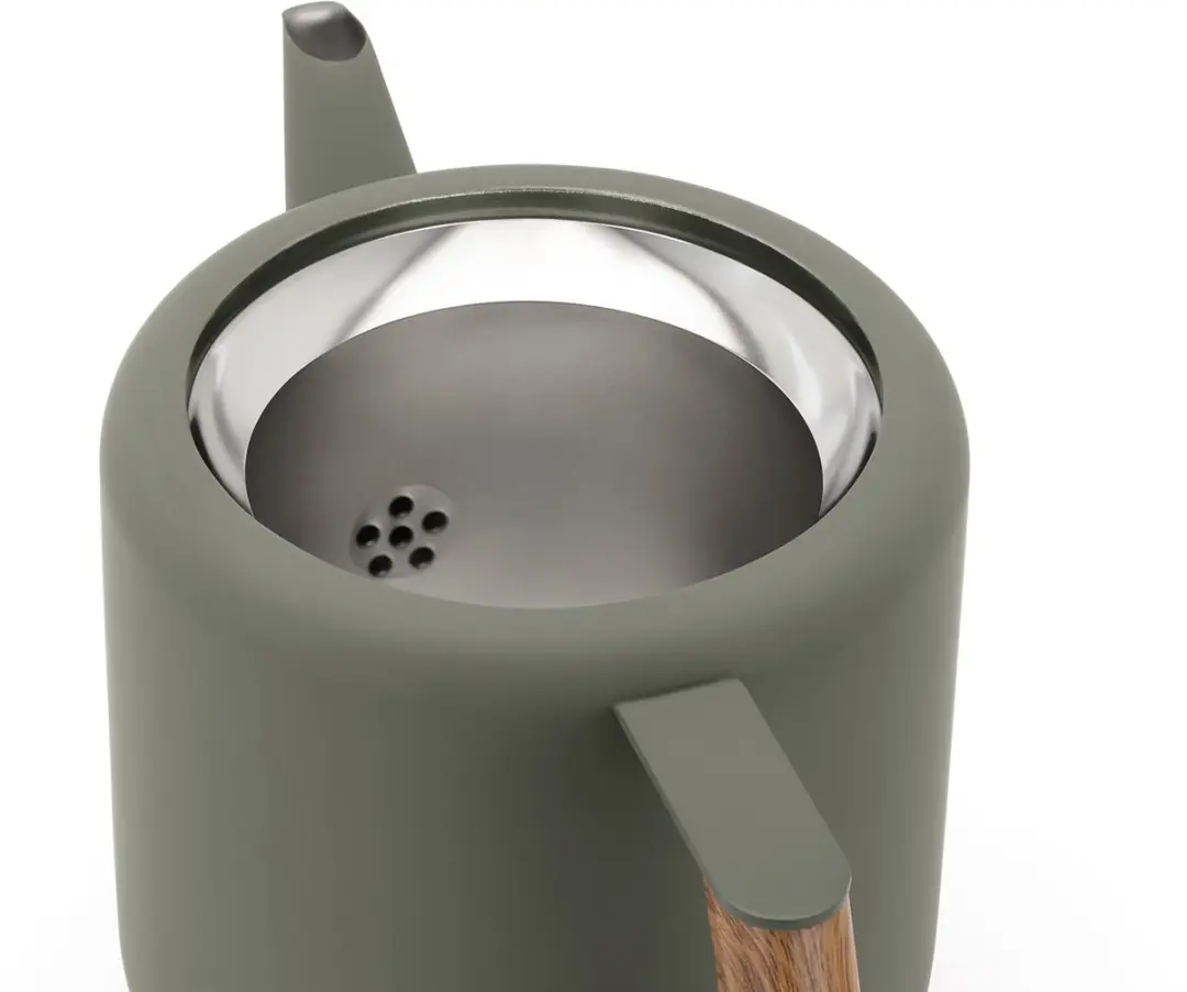 Bredemeijer Theepot Boston Duet Design 1,1L - RVS Grijs
