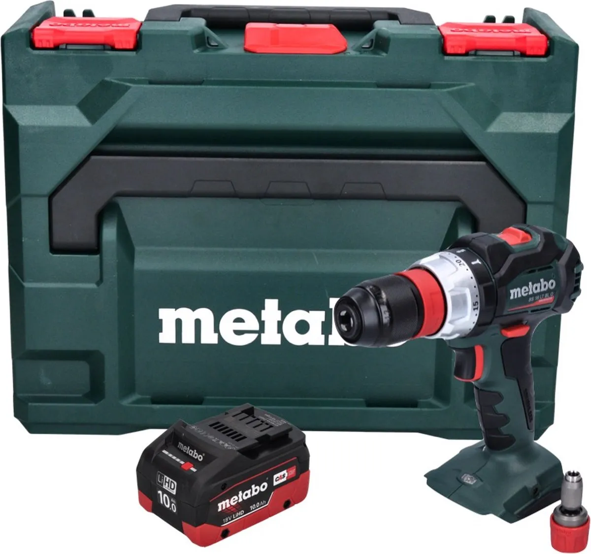 Metabo BS 18 LT BL Q Accuboormachine 75Nm - 23 standen - 1x 10.0Ah