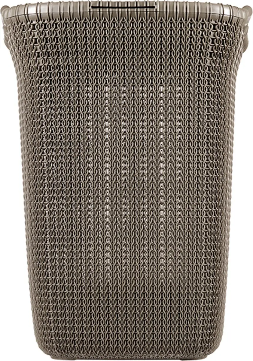 Curver Knit Wasmand met deksel 114L - 2 Stuks