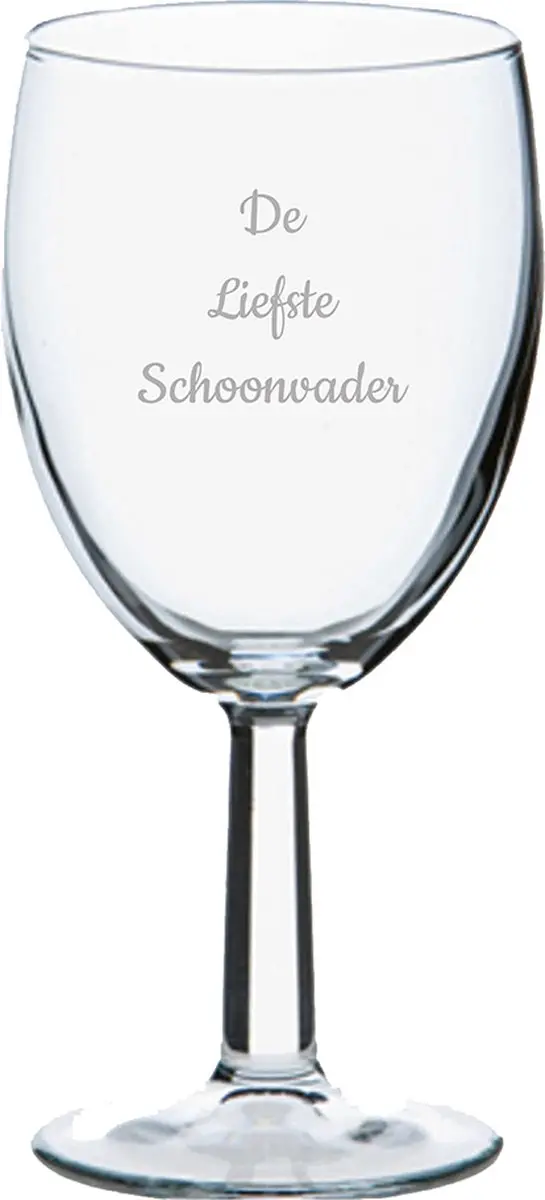 Royal Leerdam De Liefste Schoonvader Wijnglas 24,5cl