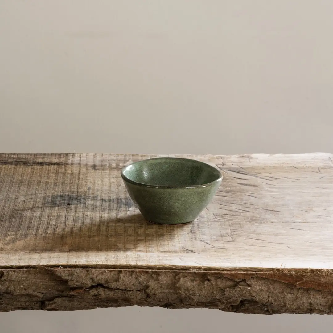 Dutch Rose Serenity Kommen Ø12cm - Stoneware Groen