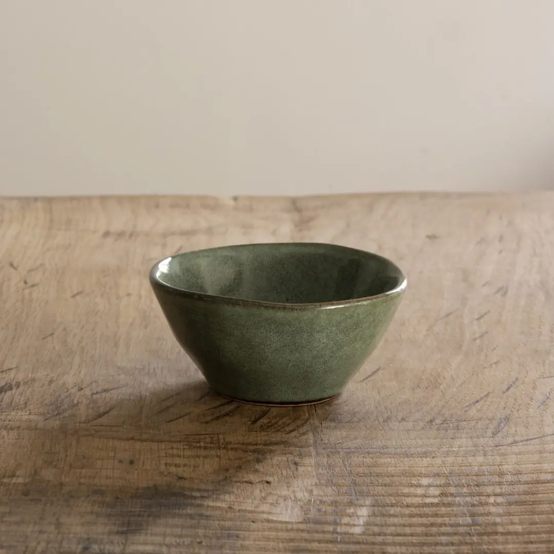 Dutch Rose Serenity Kommen Ø12cm - Stoneware Groen