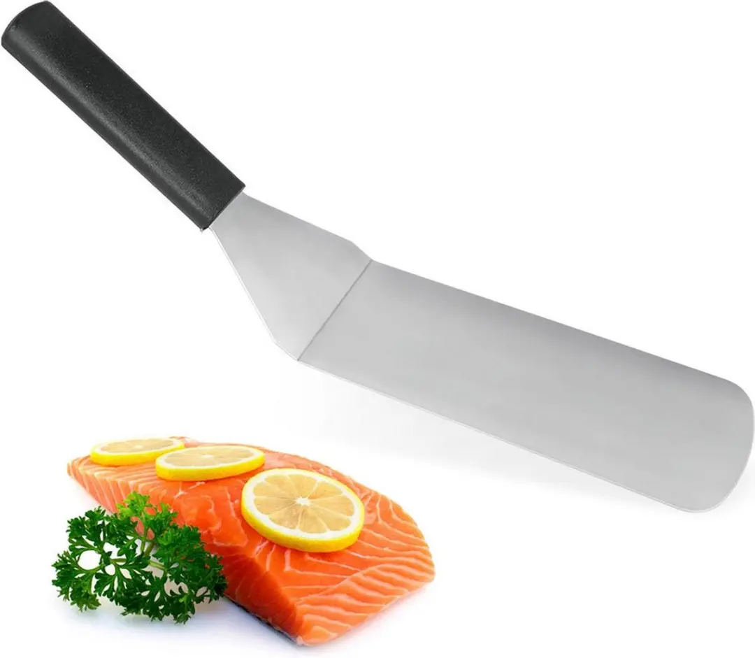 Metaltex Plancha Rechthoekige Spatel 35cm - RVS