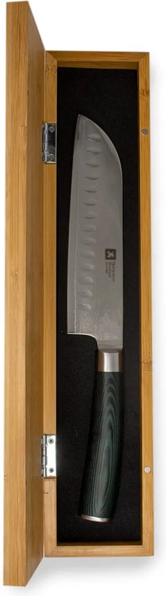 Richardson Sheffield Midori Santoku Mes 17,5cm - Groen