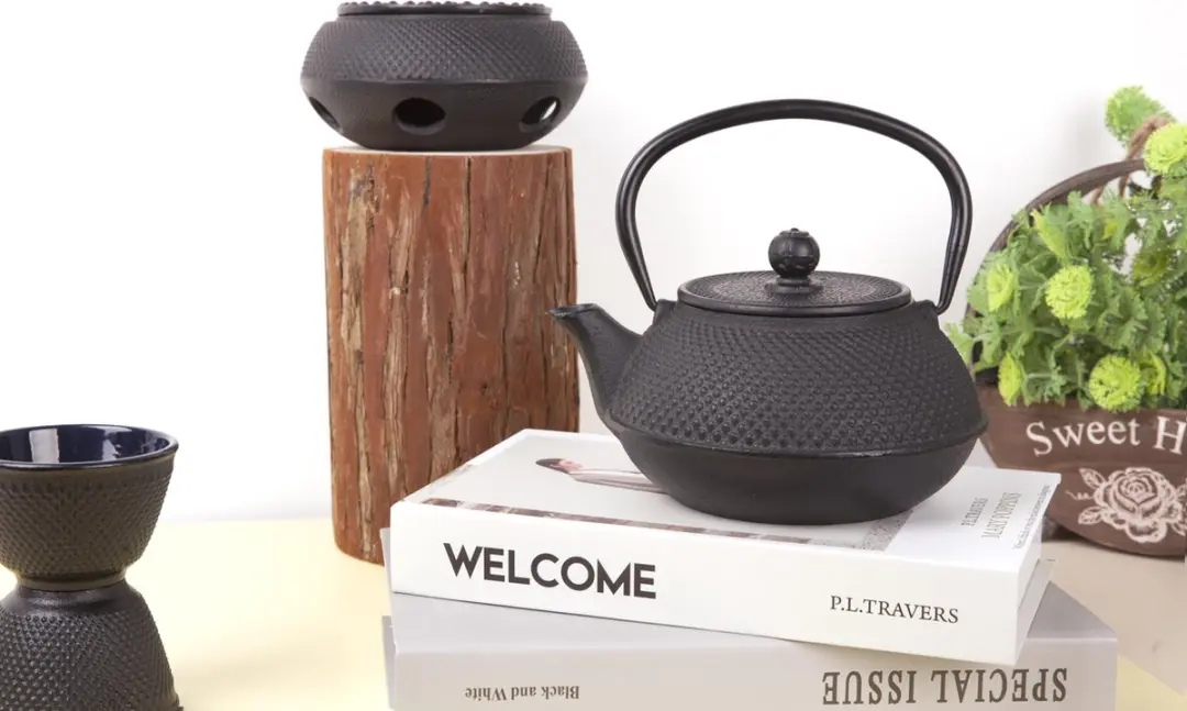 Bredemeijer Theepot Jang G001Z Gietijzer - 0,8L - Zwart