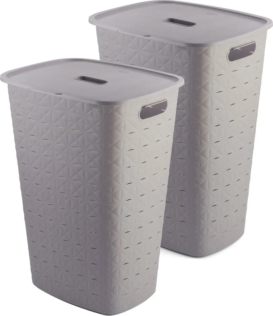 Curver Softex Wasmand met Deksel 56L