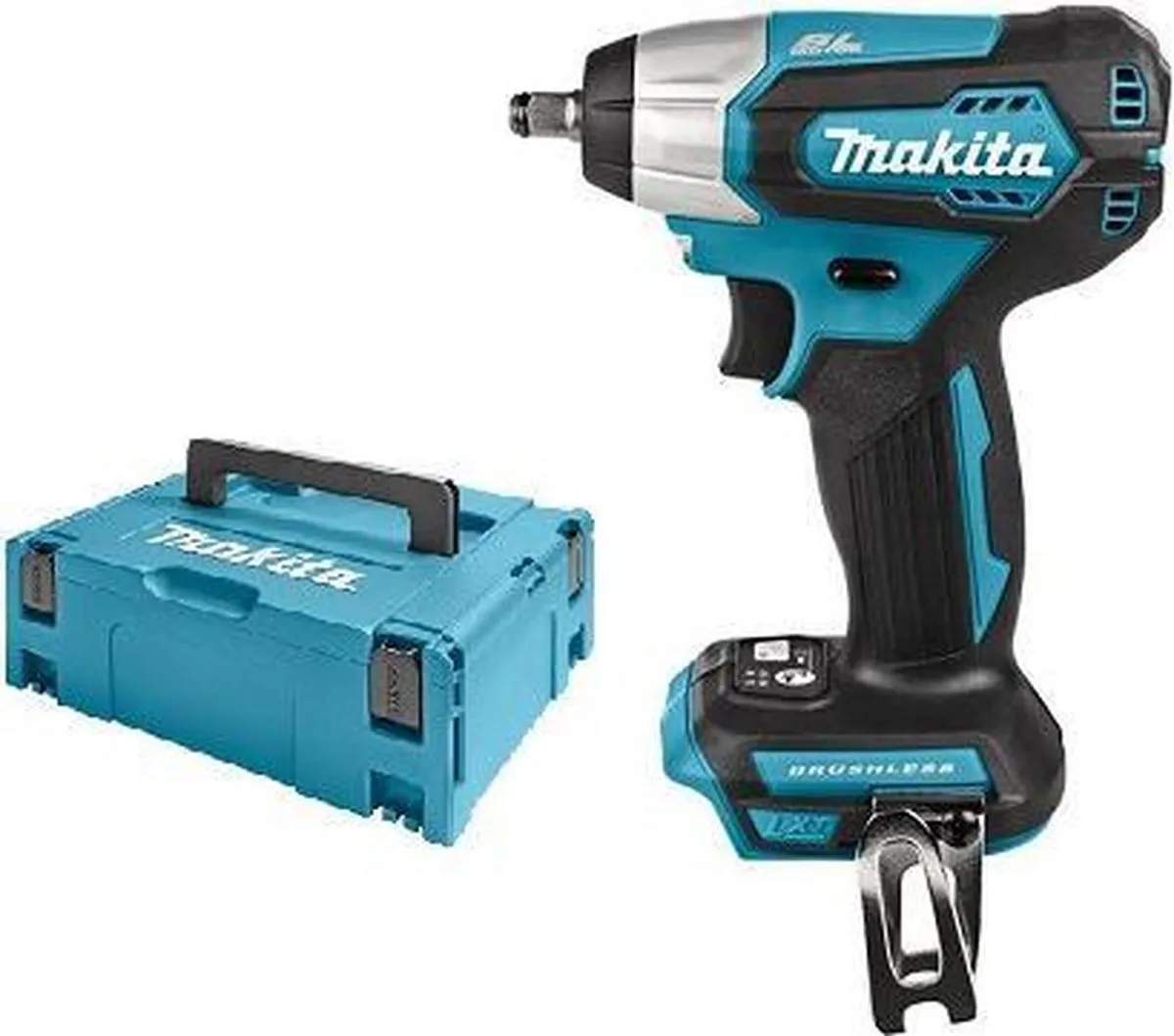 Makita DTW180RTJ Slagmoersleutel - 180Nm - 2x 5,0Ah - Koolborstelloos - afbeelding 2 van 6
