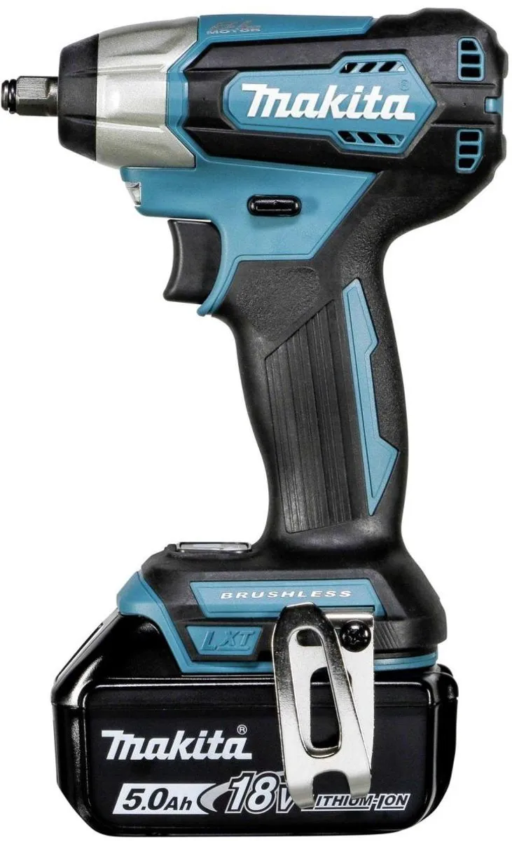 Makita DTW180RTJ Slagmoersleutel - 180Nm - 2x 5,0Ah - Koolborstelloos - afbeelding 3 van 6