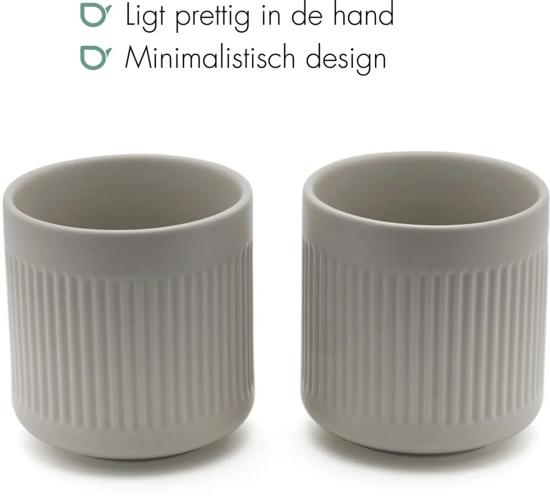 Bredemeijer Skagen Theemokken Porselein 300ml - 2 Stuks