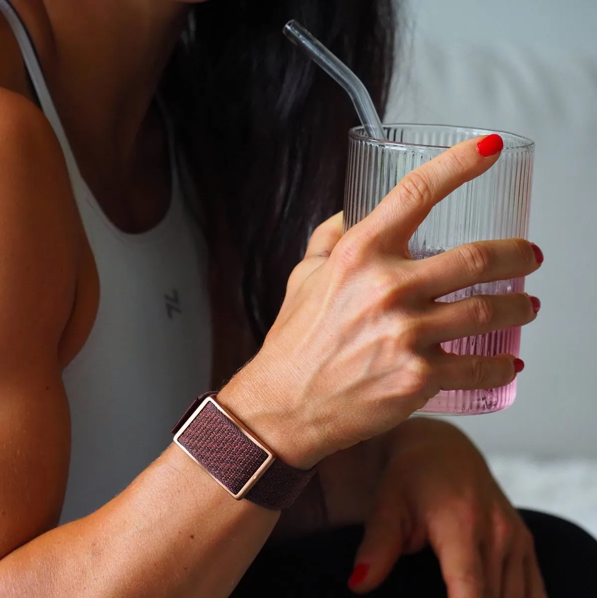 Polar Loop SoftWeave Horlogeband - BROWN COPPER - 2 Stuks