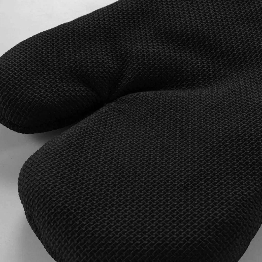 Wicotex Ovenhandschoen Grijs/Zwart - 40x18cm