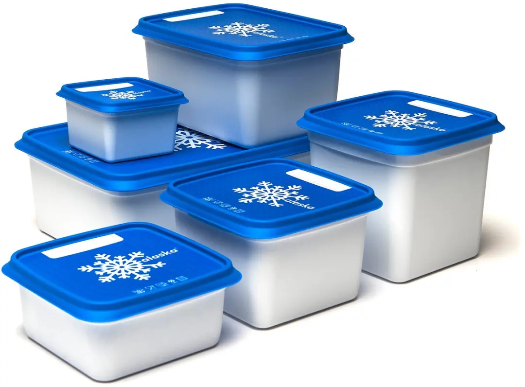 Amuse Alaska Diepvriesdozen 3x750ml - BPA-vrij - Wit & Blauw