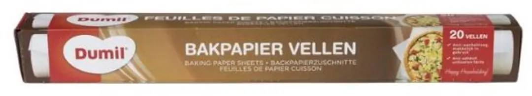 Dumil Bruin Bakpapier 8m