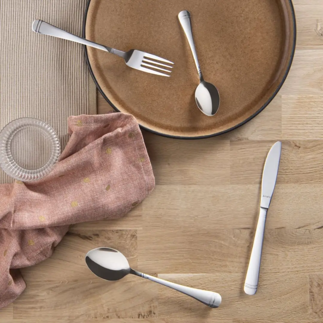 Amefa Palermo Bestekset 24-delig - 6 Personen - Zilver