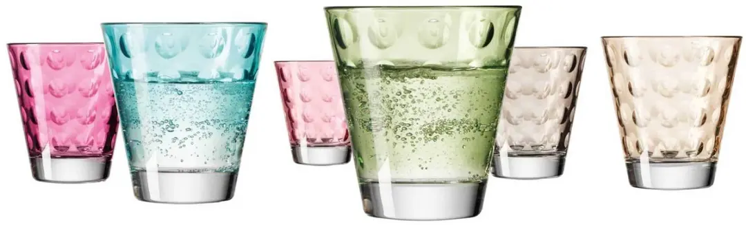 Leonardo OPTIC Drinkglas 220ml - Set van 6 - Multi