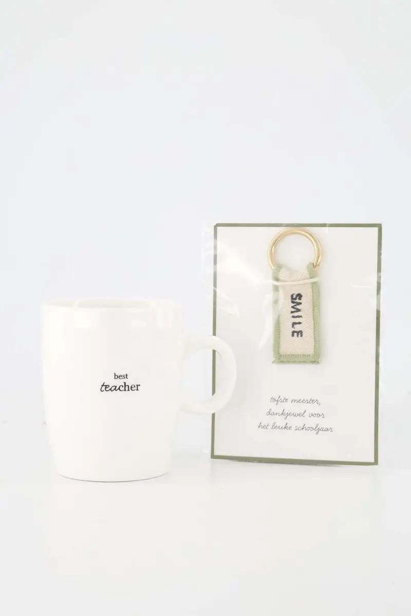 Zusss Cadeauset Theemok met Sleutelhanger