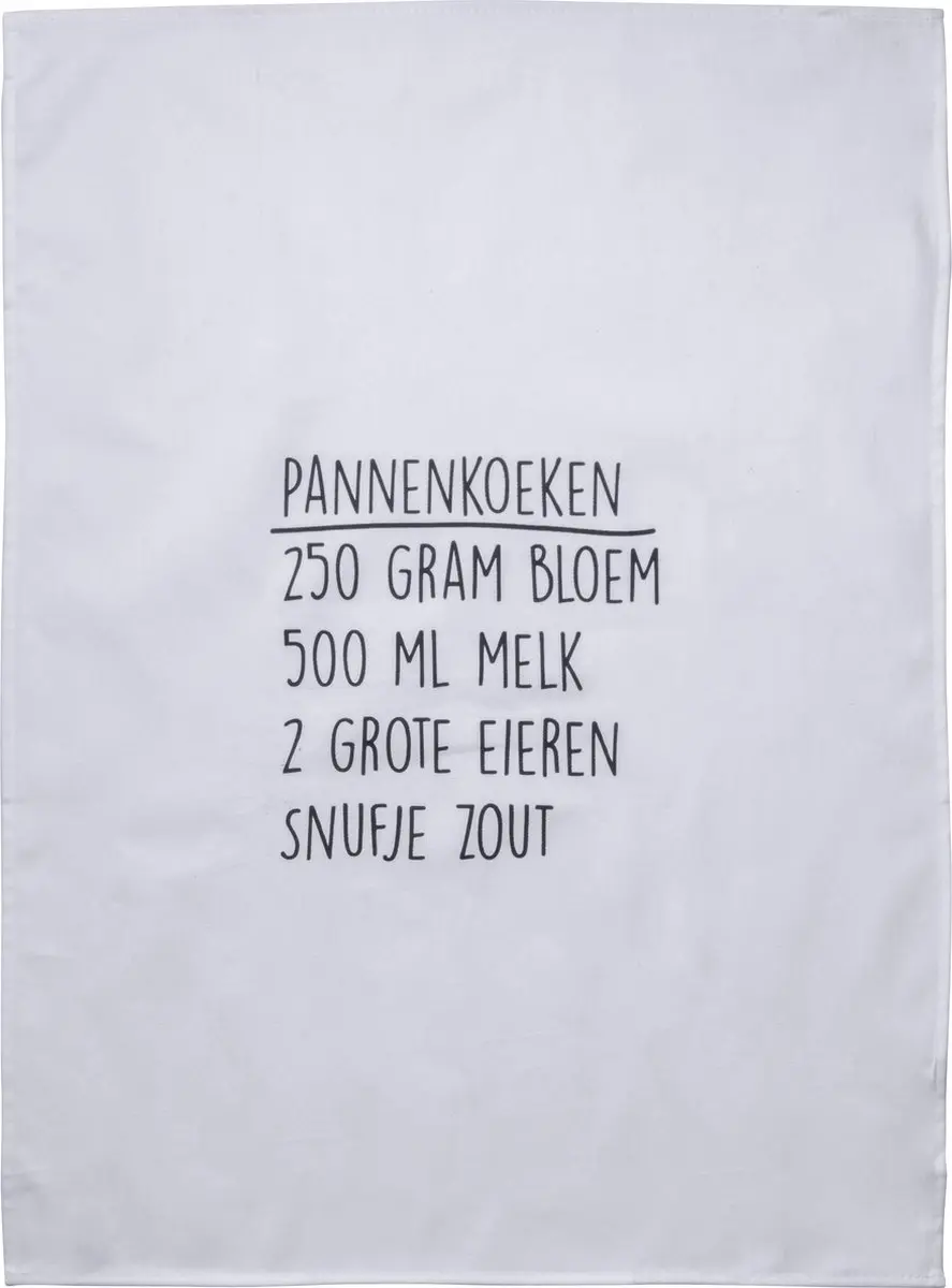 Gusta Theedoek & Pannenlap Wit
