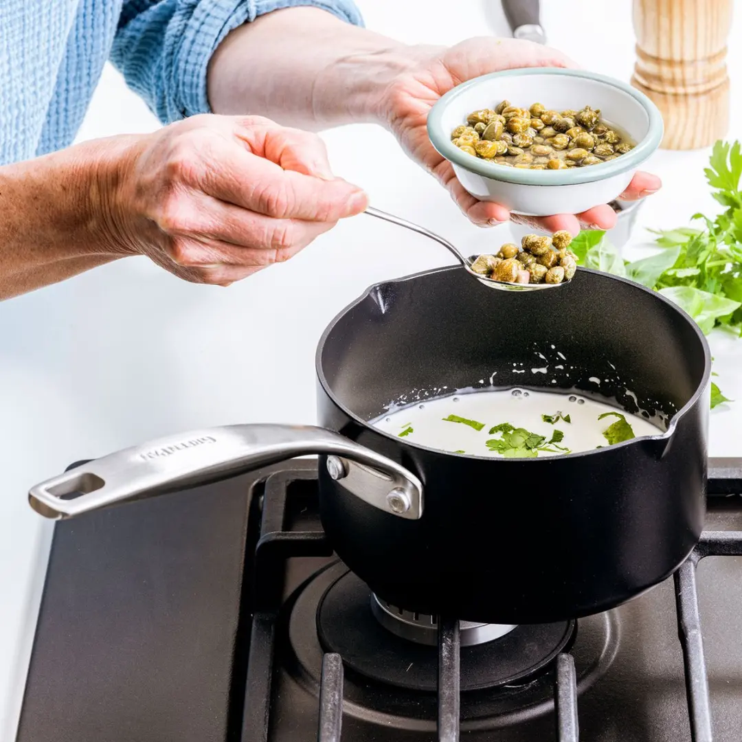 GreenPan Copenhagen Sauspan 16cm - 1.6L - Zwart