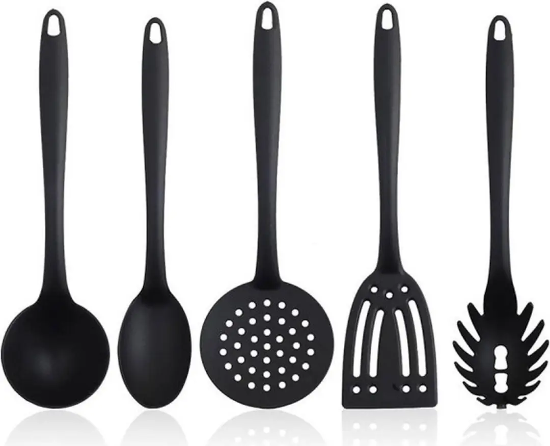 Metaltex Keukengerei Set 5-delig - Zwart - afbeelding 6 van 6