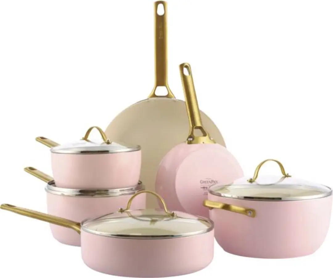 GreenPan Padova CC008483-001 Pannenset - 6-delig - Zilver