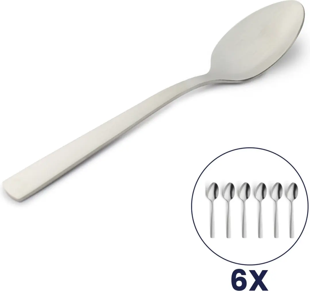 Amefa Ventura Koffielepels 6 Stuks