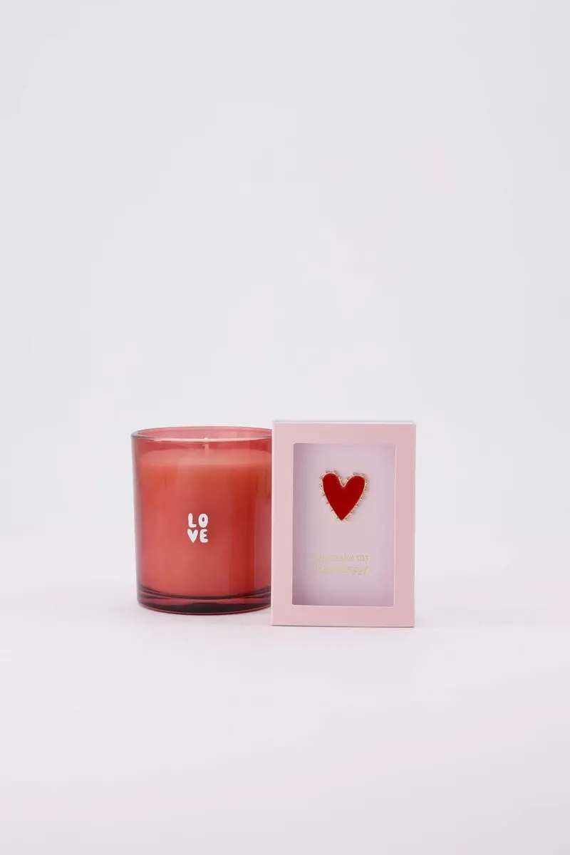 Zusss Cadeauset Geurkaars Love