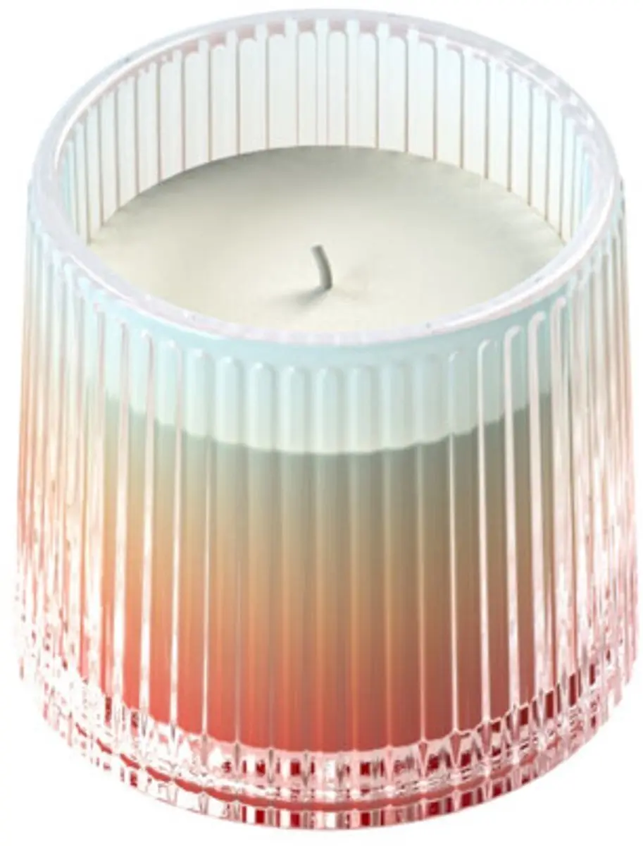 Spaas Pop Geurloze Kaars Tropisch Rood - 27u