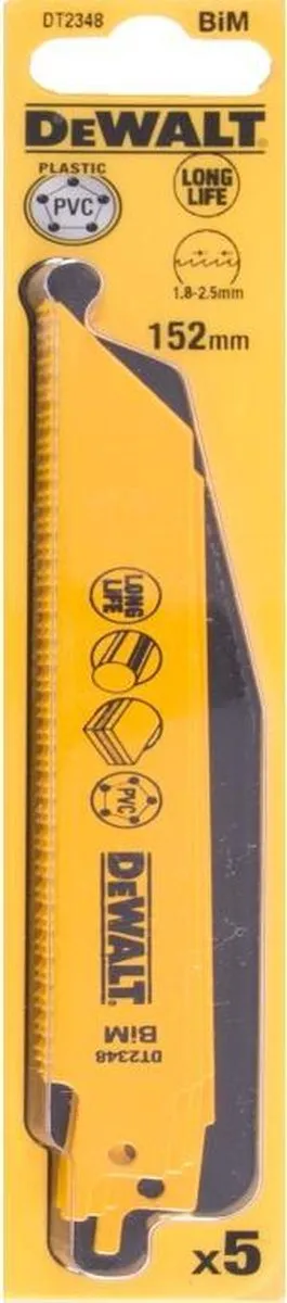 DeWalt DT2348-QZ Reciprozaagbladen