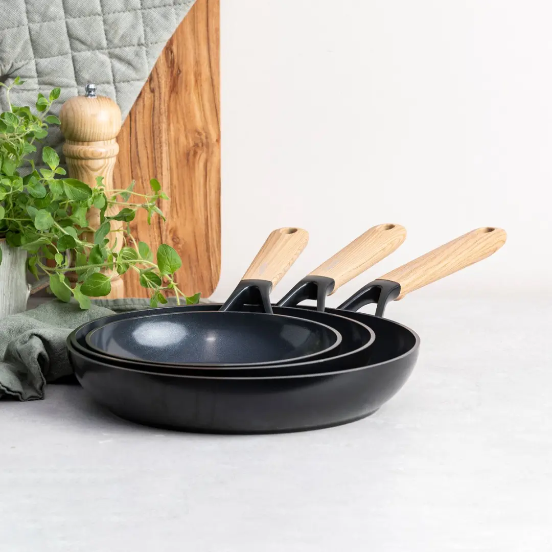 GreenPan Eco-Smartshape Koekenpan 24cm - Inductie - Keramisch - Zwart