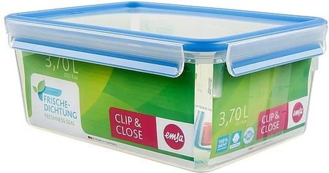 Emsa Clip & Close Vershouddoos 3,7L - Transparant - afbeelding 6 van 6