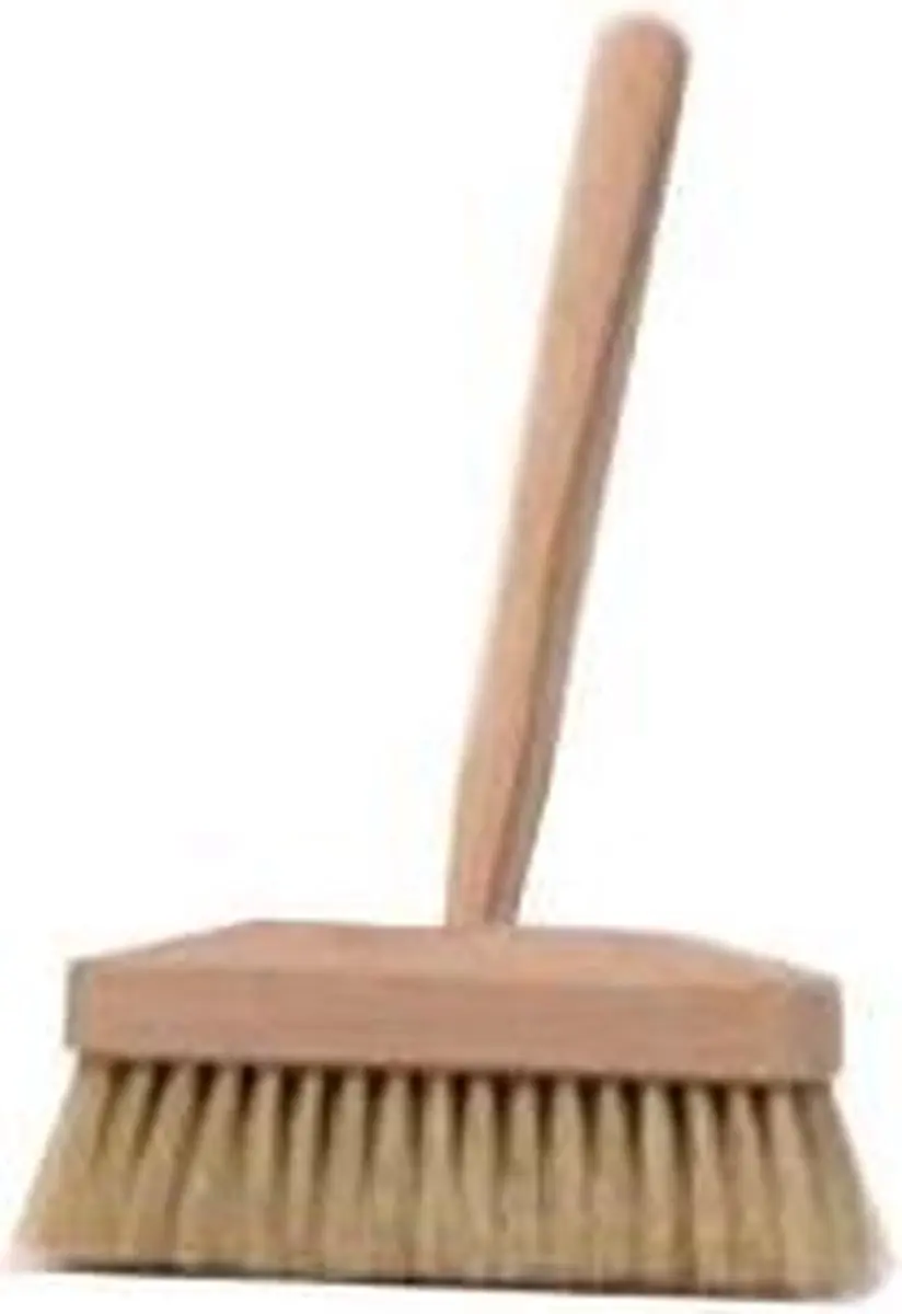 Luva Badkuipborstel Fiber 15,5cm met Steel - Bruin