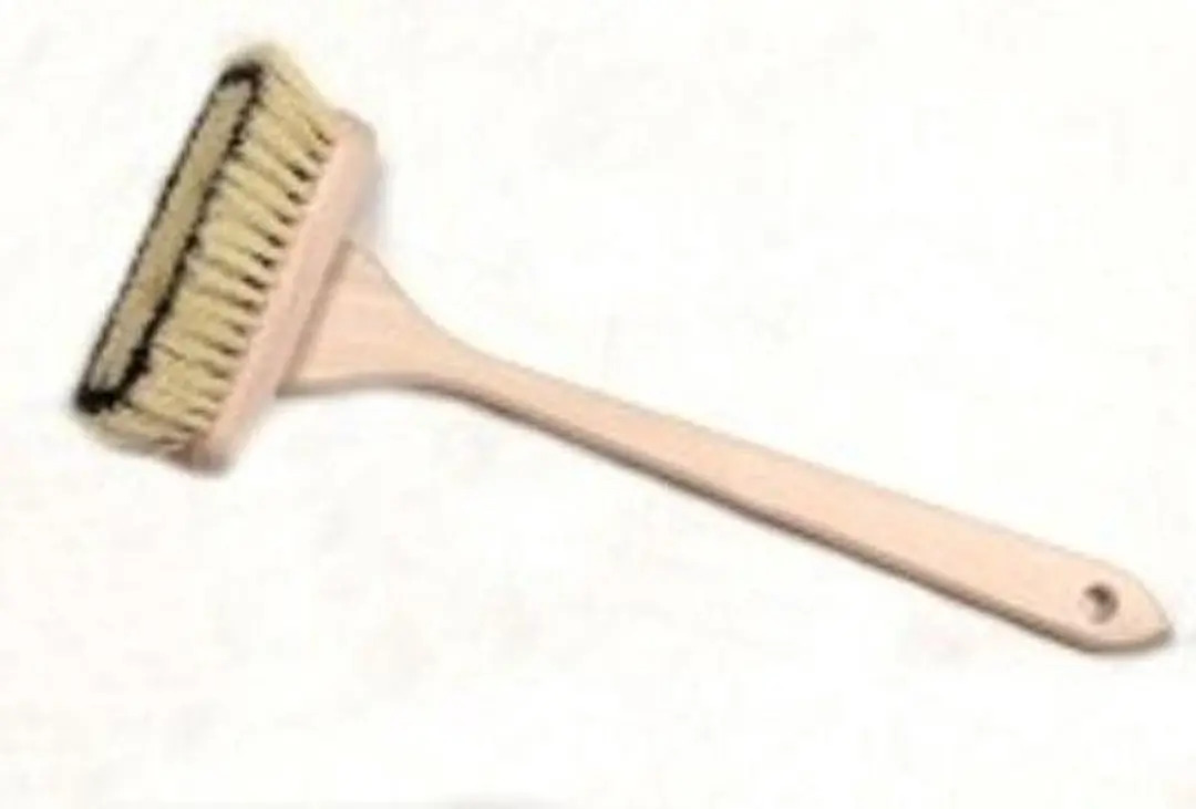 Badkuipborstel fiber15,5cm met steel