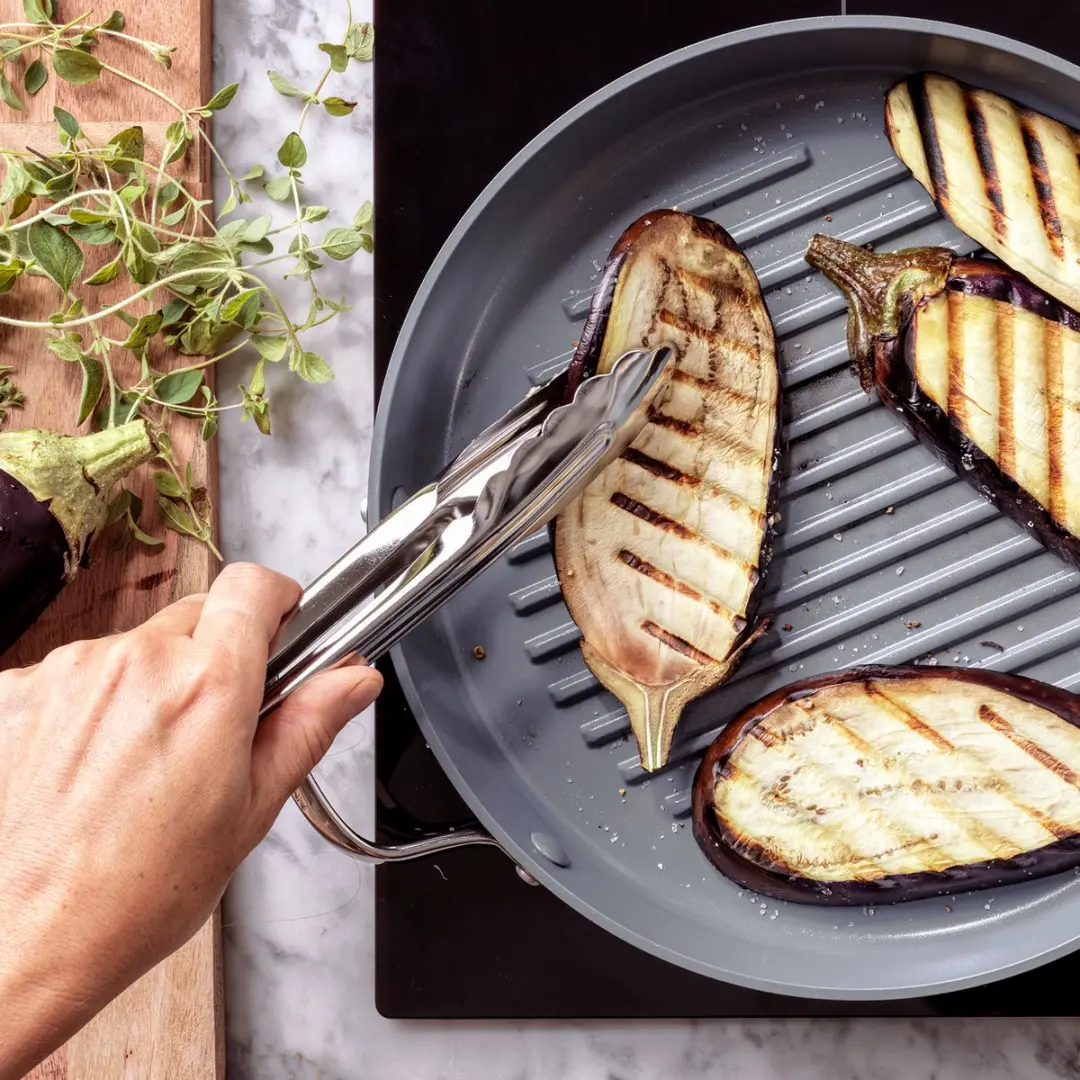 GreenPan Valencia Pro Grillpan 28cm - Grijs