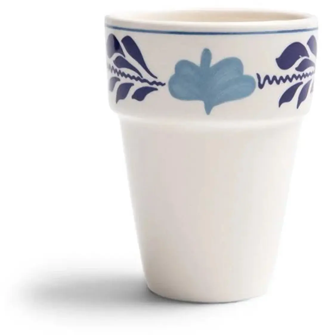 Royal Boch Boerenblauw Melkbeker 25cl - Set van 6