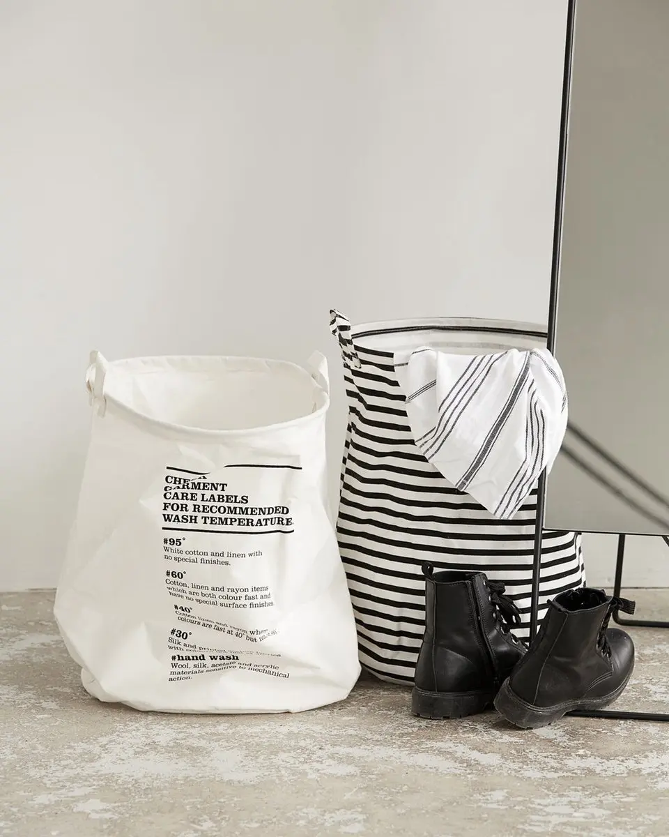 House Doctor Wasinstructies Wasmand 60L Ø40cm - Wasmand