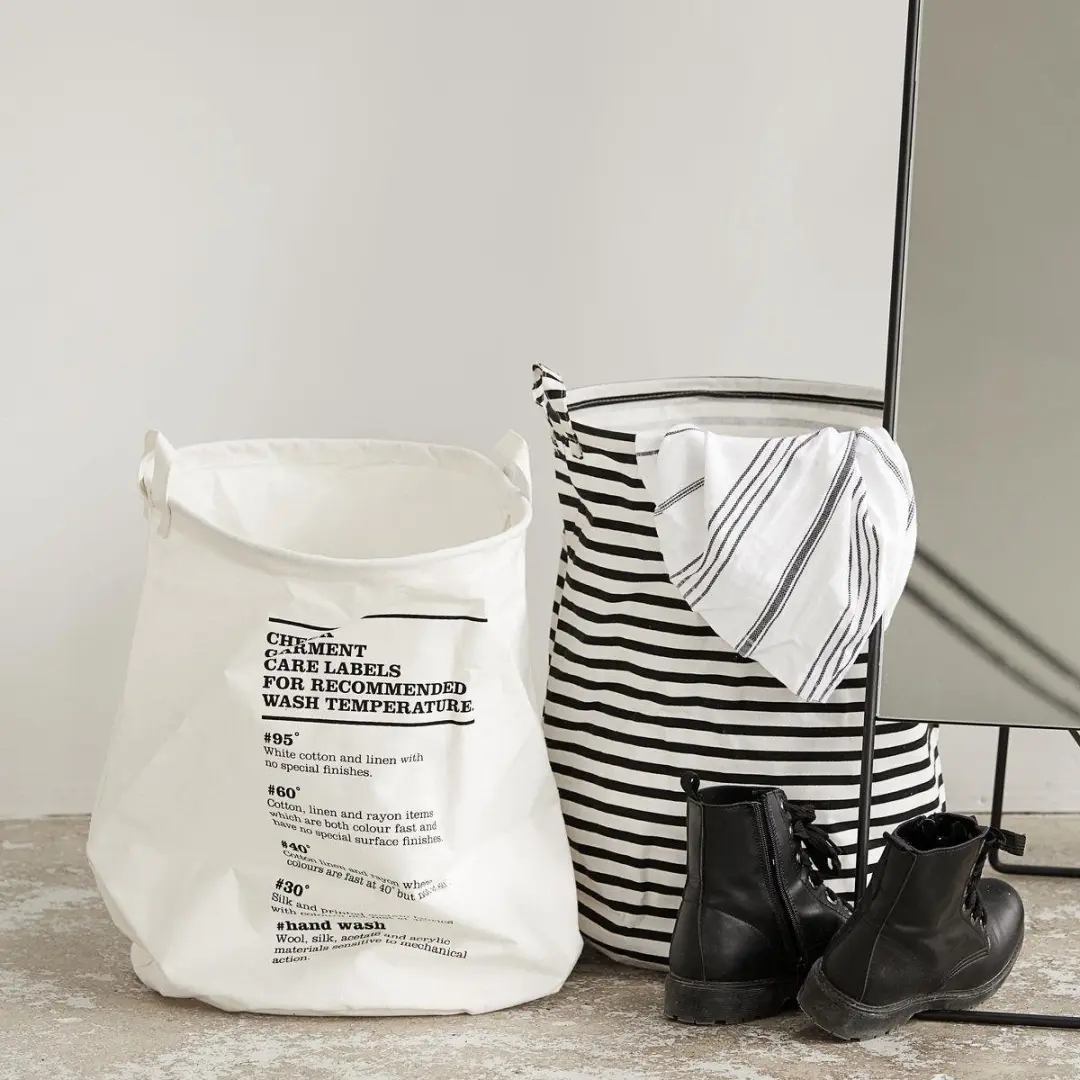 House Doctor Wasinstructies Wasmand 60L Ø40cm - Wasmand