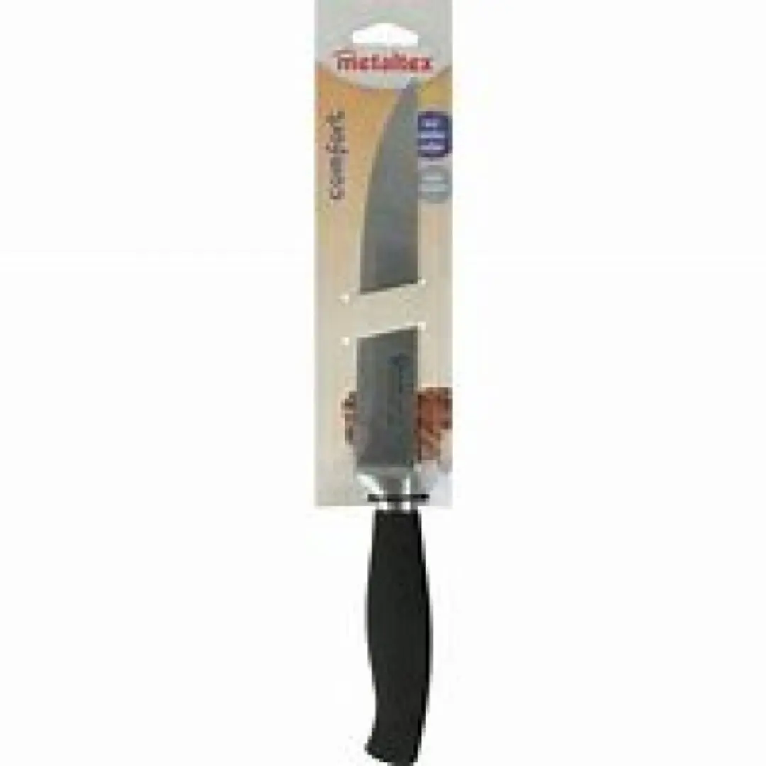 Metaltex Comfort Vleesmes 33cm - Zwart/RVS