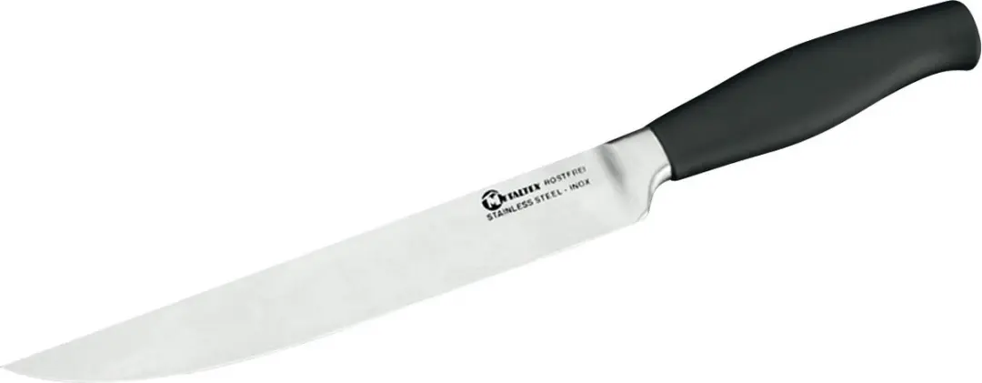 Metaltex Comfort Vleesmes 33cm - Zwart/RVS