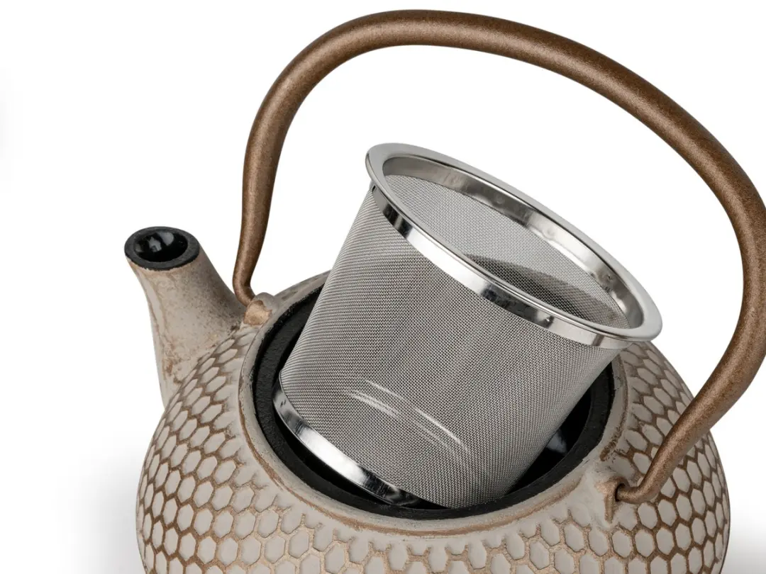 Bredemeijer Theepot Jiangxi 0,7L Gietijzer - Beige