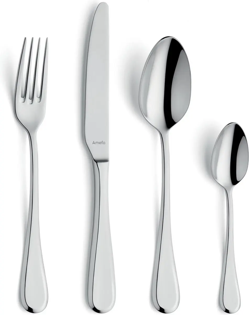 Amefa Drift 84-delig Bestekset 12 Personen - Zilver - afbeelding 6 van 6