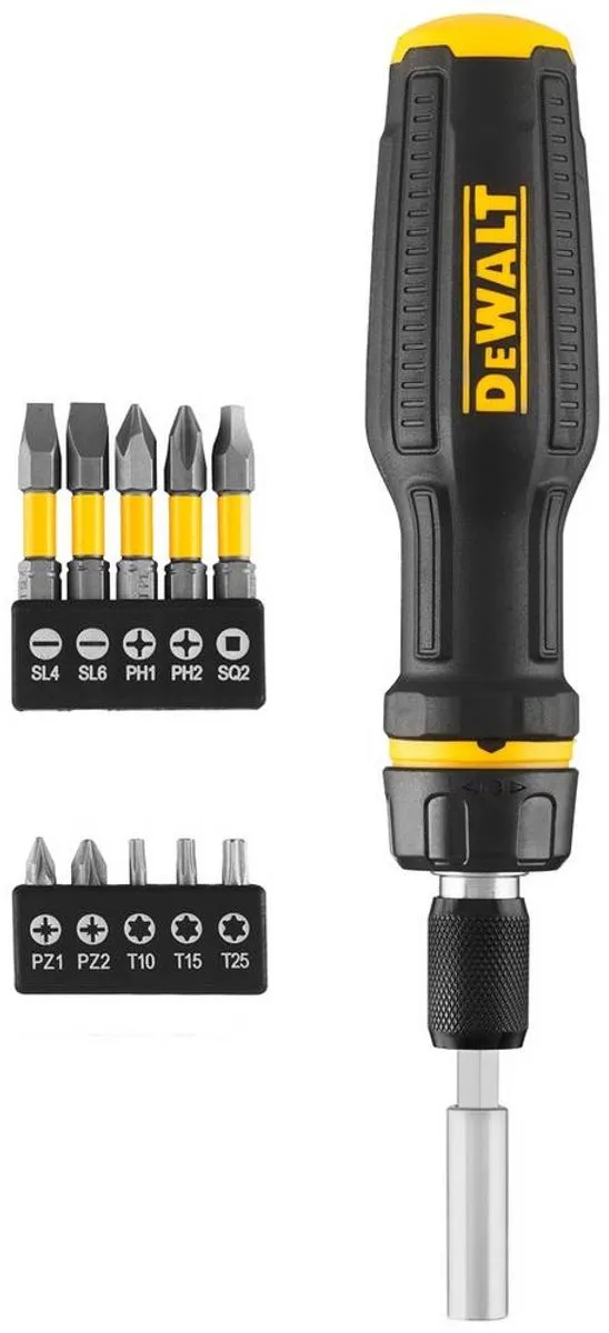 DeWalt Bitschroevendraaierset 10-delig