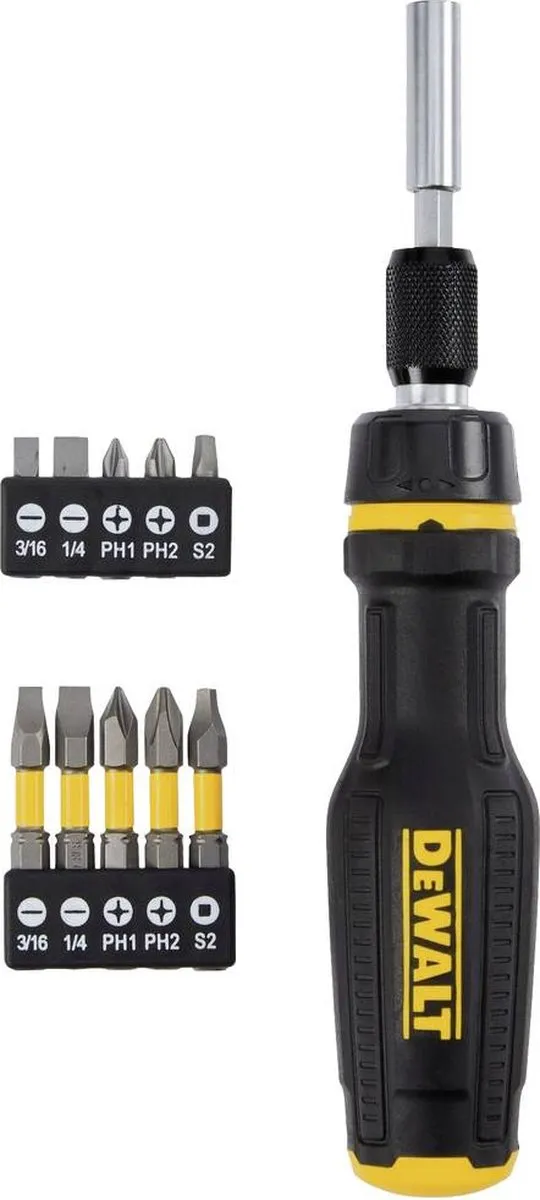 DeWalt Bitschroevendraaierset 10-delig