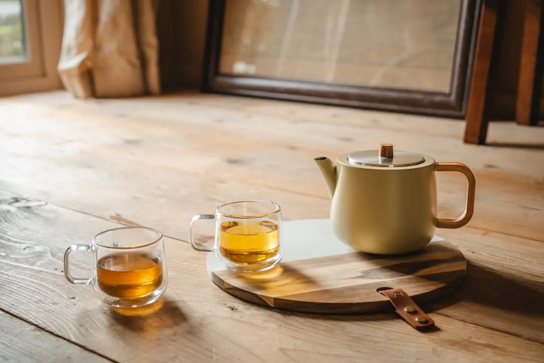 Bredemeijer Facet Theepot Dubbelwandig 1,1L - Camel - afbeelding 6 van 6