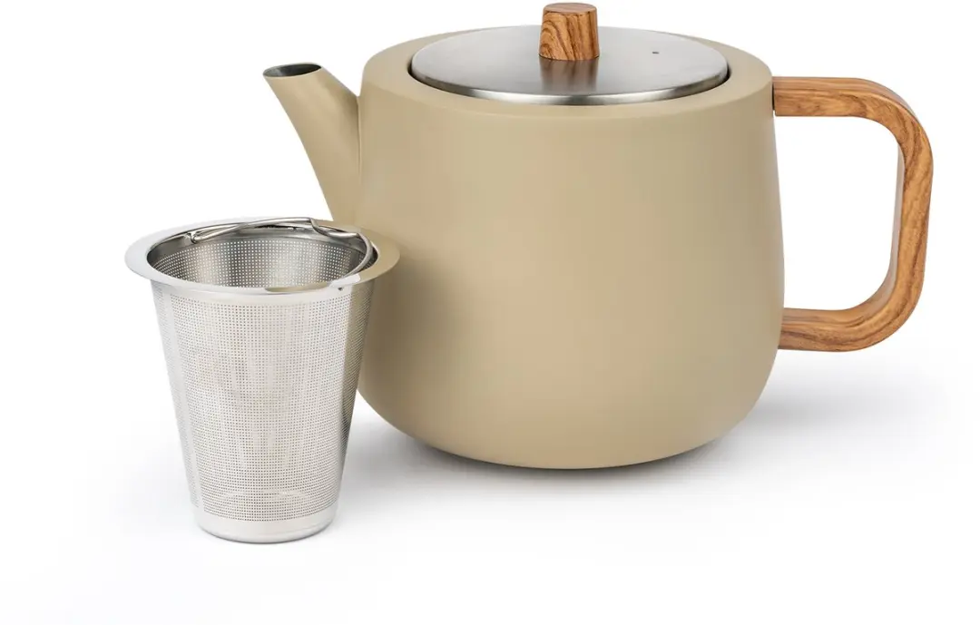 Bredemeijer Facet Theepot Dubbelwandig 1,1L - Camel