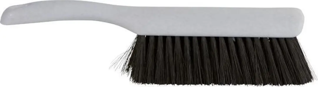 Luva handstoffer schoonmaak zwart haar kunststof 30cm wit.