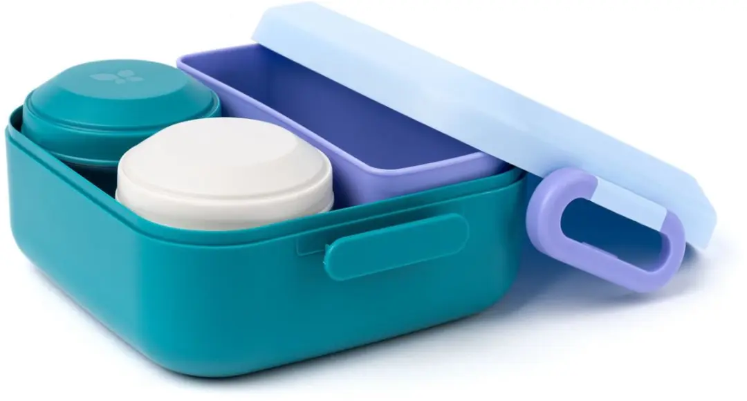 Amuse Rikko Lagoon Sky Bento Lunchbox 1.5L - 3 Compartimenten - 2x185ml